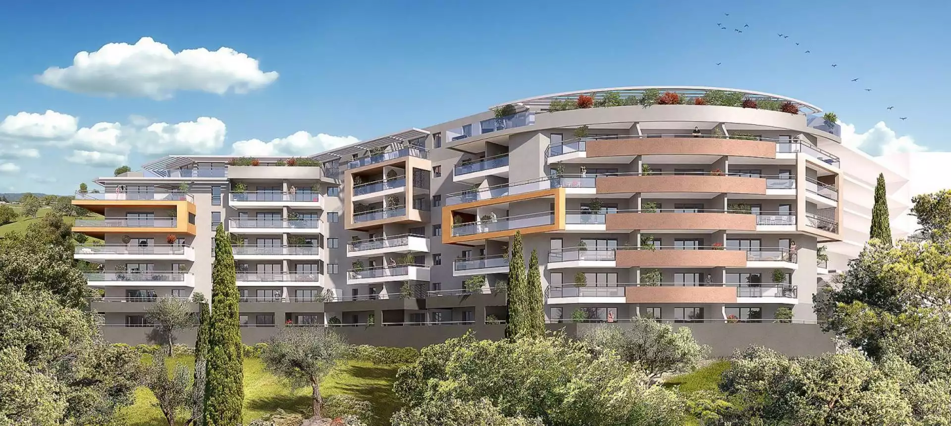 Ajaccio En Corse A Aspretto Immeuble Neuf Residence Genovese Nouveau Programme Neuf Loi Pinel