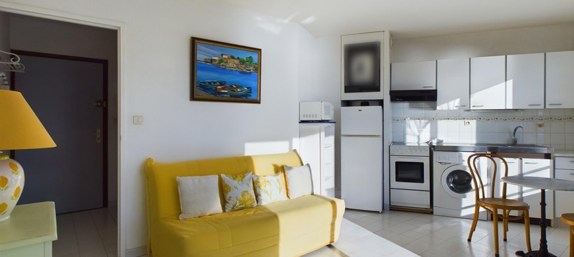 Studio vue mer à vendre à Ajaccio, Résidence du Scudo