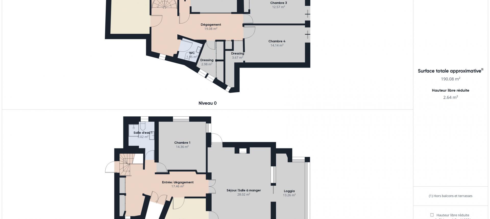 Maison F5 avec piscine à louer à Ajaccio - Aspretto