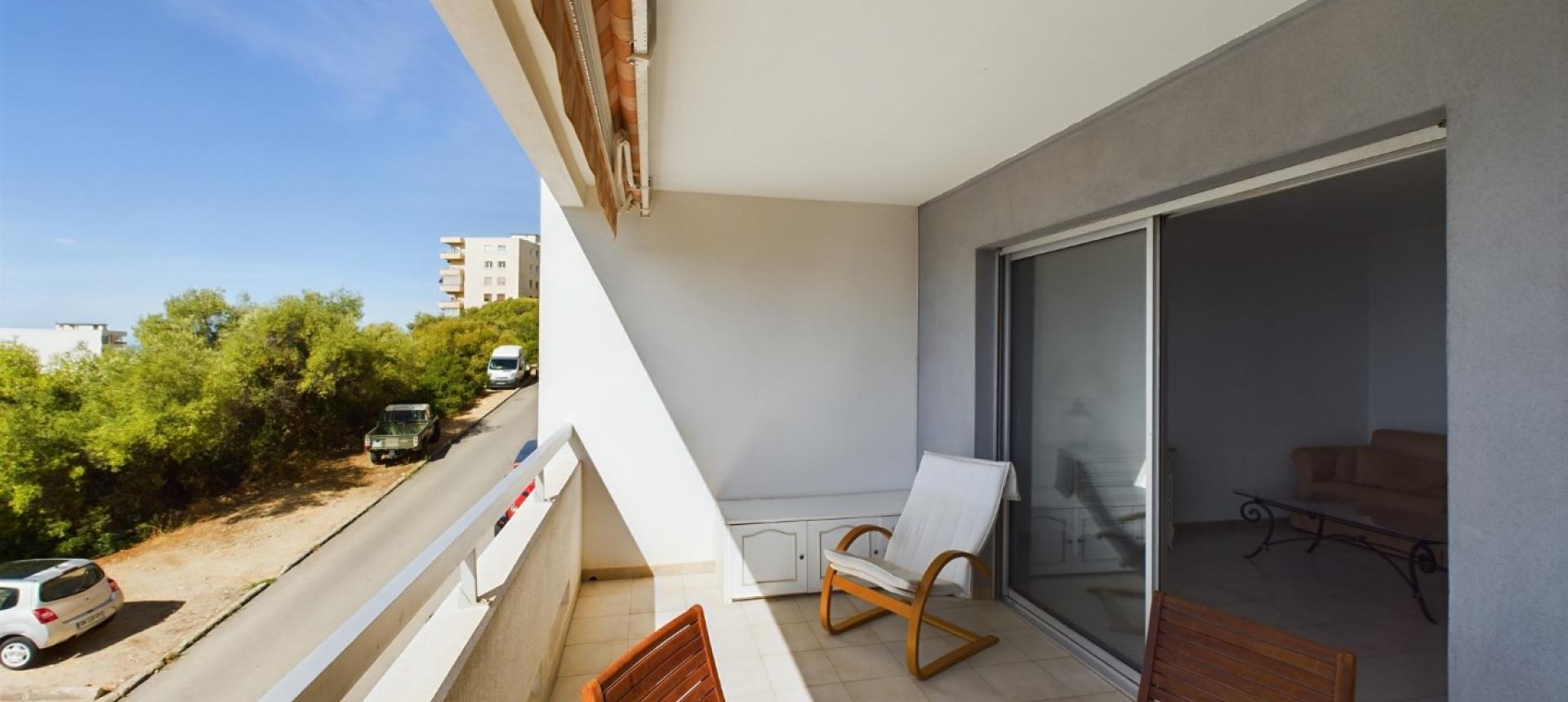 Studio vue mer à vendre à Ajaccio - Route de Sanguinaires